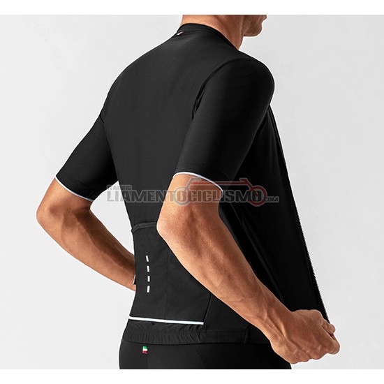 Abbigliamento Ciclismo La Passione Manica Corta 2019 Nero Bianco